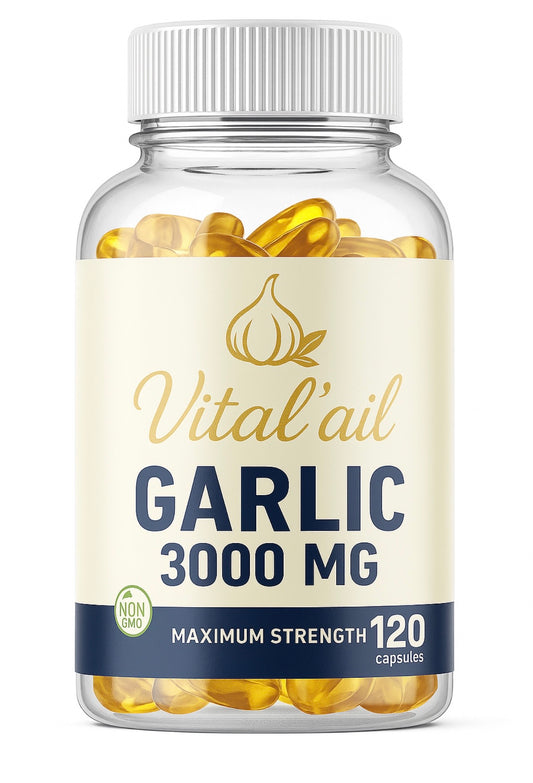 Vital'Ail - Capsule d'huile d'Ail Pure & Naturelle