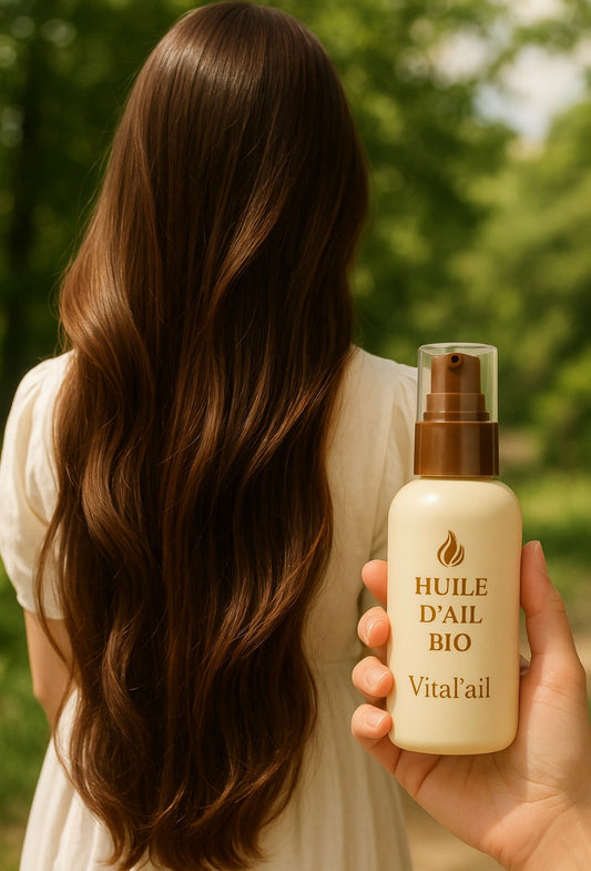 Huile de croissance & Anti Chute à l'Ail - 100ml